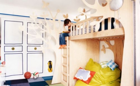Как оформить детскую комнату необычно?