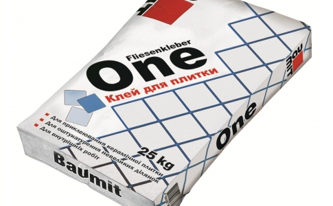Нова клейова суміш Baumit One