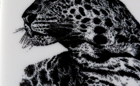 Нанесения узора рисунка на искусственный камень Старон