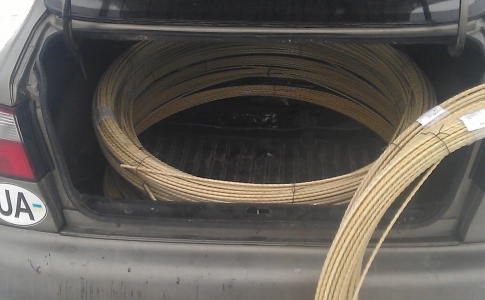 Склад стеклопластиковой арматуры.