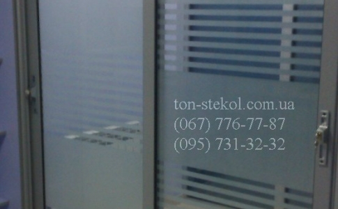 Тонировка межкомнатных дверей