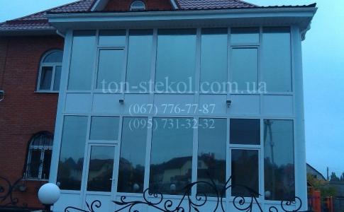 Тонировка окон в частном доме