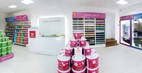 Колор Студия Tikkurila в Киеве на Петровке