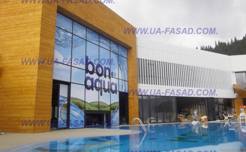 VODA day&night club Bucovel. Солнцезащитные экраны от ООО «Оптима инвест»