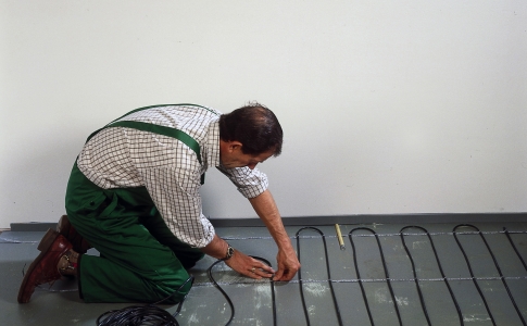 Монтаж теплого пола