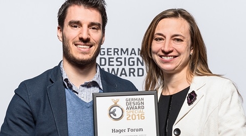 Hager Forum получил приз на German Design Awards во Франкфурте