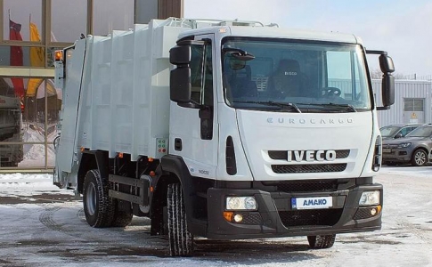 Уникальный мусоровоз на шасси IVECO создан в Украине