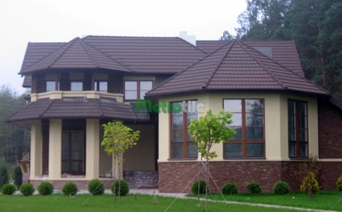 Продолжена акция на композитную металлочерепицу Metroclassic (Metrotile, Бельгия)