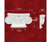 Пилястра Капитель гипсовая ПК1451