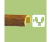 Балка декоративная DecoWood EF205 светлая 4м