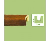 Балка декоративная DecoWood EQ004 светлая 4м