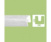 Балка декоративная DecoWood ED104 белая 4м