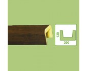 Балка декоративная DecoWood ED105 темная 3м