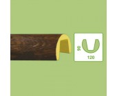 Балка декоративная DecoWood EF206 темная 3м