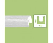 Балка декоративная DecoWood ED106 белая 4м