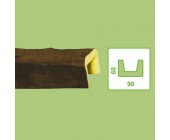 Балка декоративная DecoWood EQ007 темная 4м
