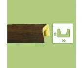 Балка декоративная DecoWood ED107 темная 3м