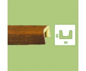 Балка декоративная DecoWood EQ007 светлая 3м