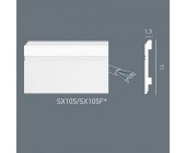 Плинтус Orac Axxent SX105 Flex/Гибкий