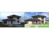 Дизайн фасада дома или коттеджа
