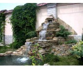 Водопады и фонтаны декоративные