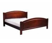 Двуспальная кровать с филенками / К2-1