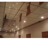 Потолочные плиты из металла для подвесного потолка