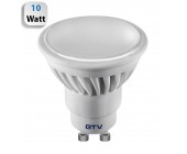 Лампа GU10 GTV LED 10Вт 720Лм 3000K 120°, керамика