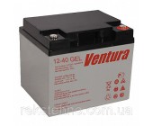 Гелевый аккумулятор 40Ач Ventura VG 12-40 Gel