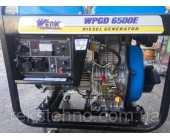 Дизельный генератор 5 кВт Werk WPGD6500E