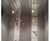 Реечный алюминиевый подвесной потолок Бард