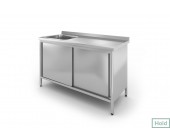 Стол-тумба из нержавеющей стали