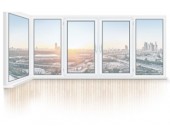 Холодний Г - образный балкон WDS 5S