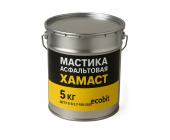 Мастика асфальтовая ХАМАСТ ЭКОБИТ ведро 5,0 кг