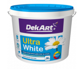 Краска для потолков и стен Ultra White TM DekArt