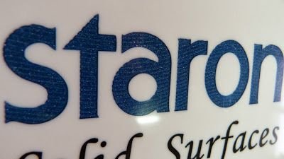 Инкрустация. Искусственный камень Staron