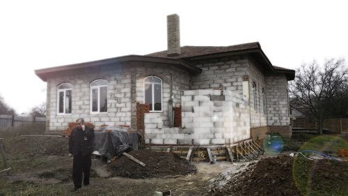 Строительство коттеджа
