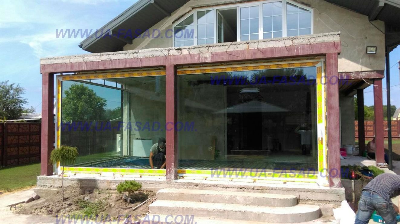 Раздвижные алюминиевые системы от ООО 