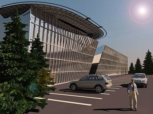 проектирование торгового центра