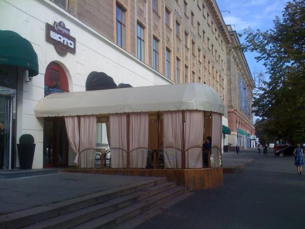 Проект входа в ресторан ШАТО Славутич